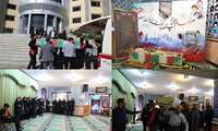 آئین استقبال از شهید خوشنام در شرکت توزیع نیروی برق استان سمنان برگزار شد
