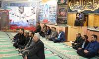 برگزاری مراسم گرامیداشت ایام فاطمیه در شرکت توزیع برق استان سمنان*