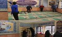 نمازخانه های شرکت توزیع نیروی برق استان سمنان غبارروبی شد